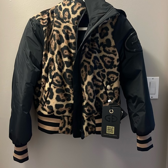 Goldbergh Jackets & Blazers - Goldbergh Luxury Sports Ski Jacket Kitty Print NWT Leopard Jaguar Cheetah